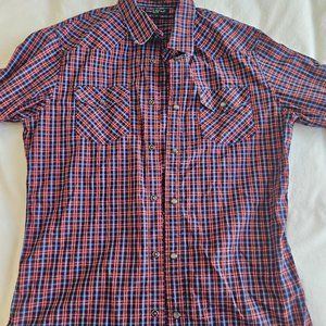 Men's long sleeve button down shirt